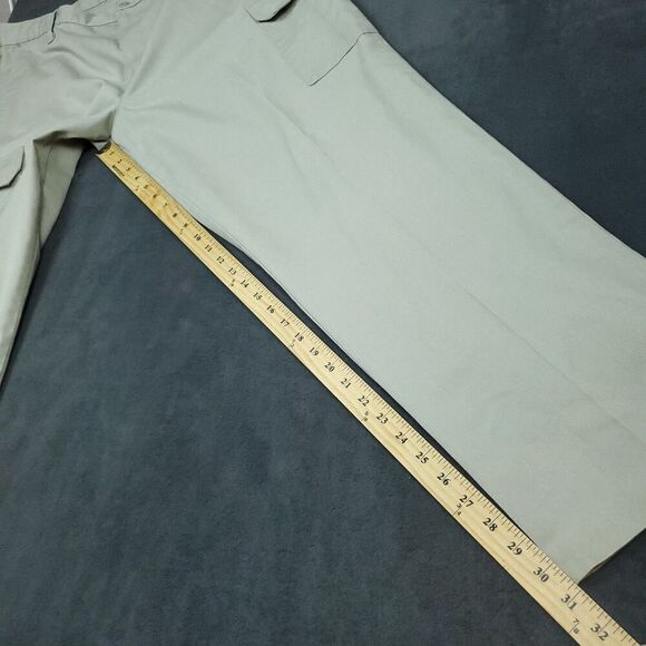 Cintas Comfort Flex Cargo Work Uniform Pants Men's Beige Size 38x31 - Picture 11 of 16